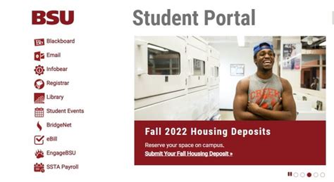 myportal bsu|bridgewater state university student portal.